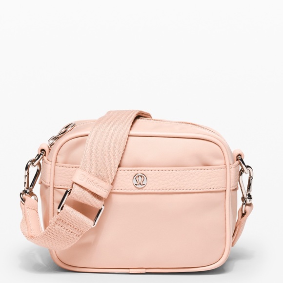 lululemon athletica Handbags - LULULEMON Mini Crossbody Bag; Light Pink; NWT
